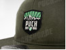Kappe Truckers Snapback mit Puch Logo Patch olivgrün / schwarz thumb extra